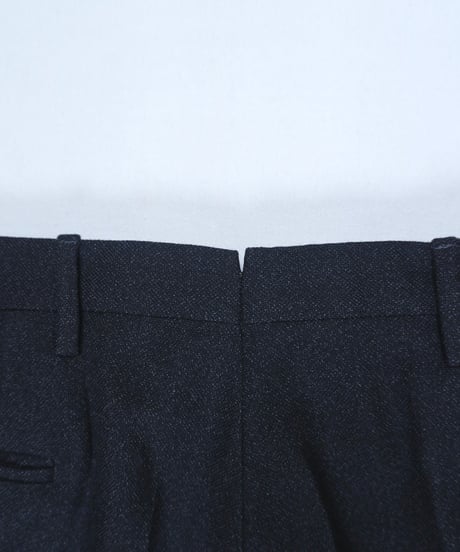 Two-Tuck Wool Slacks