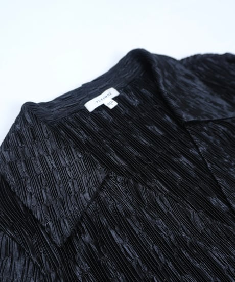 Glossy Pleated Shirt