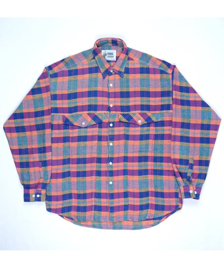 Multi-Color Check Flannel Shirt