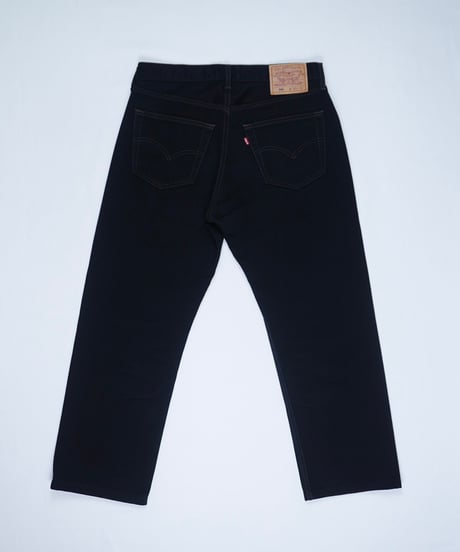 90s "Levi's 501" Black Jeans After-dyed "Made in USA" / W32 L30