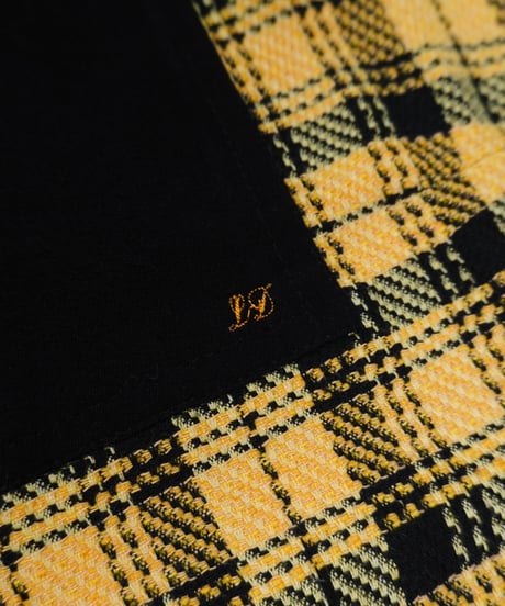 Oversized Black-Accent Check Shirt