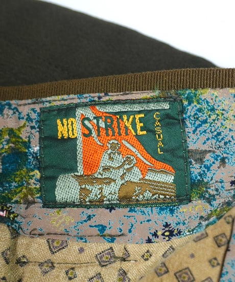 Two-Tuck Embroidered Slacks