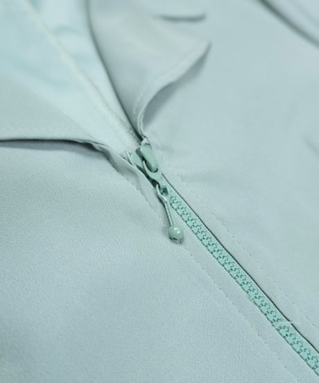 90s Short Sleeve Tailored Zip-Up Jacket Made in USA