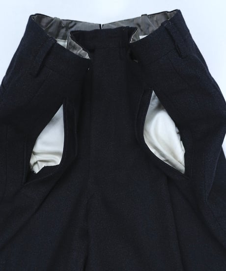 Two-Tuck Wool Slacks
