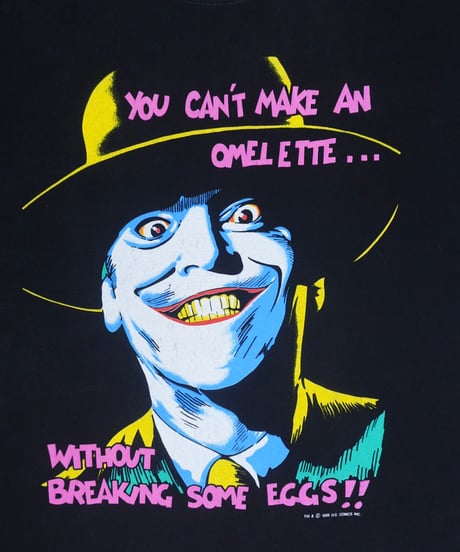 BATMAN THE JOKER (Jack Nicholson) "OMELETTE" T-shirt