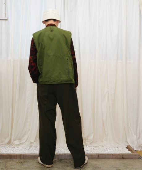 Gingham Check Lined Fishing Vest