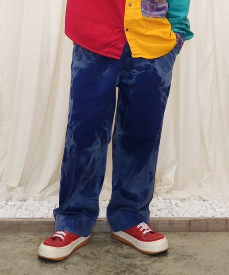 EUR Tie-Dye Pattern Work Pants