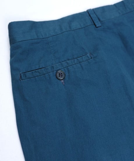 Two-Tuck Chino Slacks Made in Italy