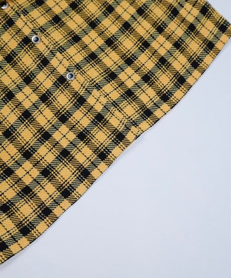 Oversized Black-Accent Check Shirt