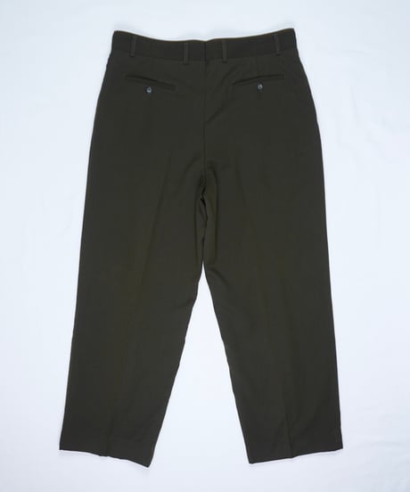 Two-Tuck Embroidered Slacks