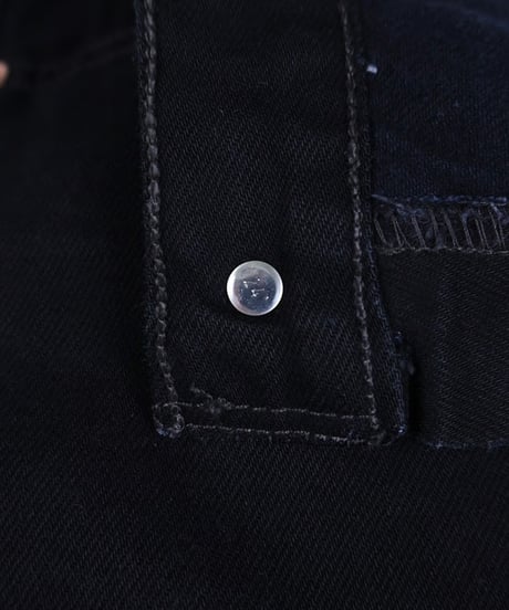 90s "Levi's 501" Black Jeans After-dyed "Made in USA" / W32 L30