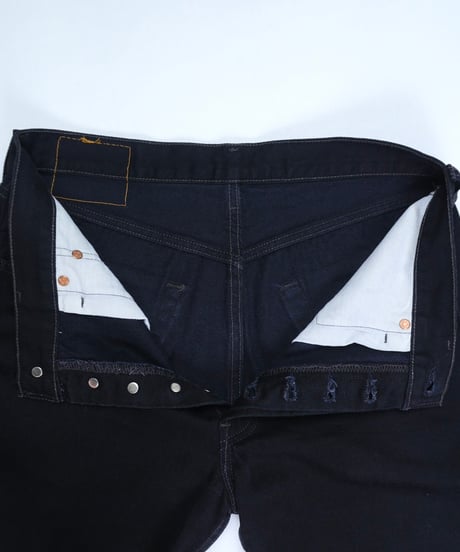 90s "Levi's 501" Black Jeans After-dyed "Made in USA" / W32 L30