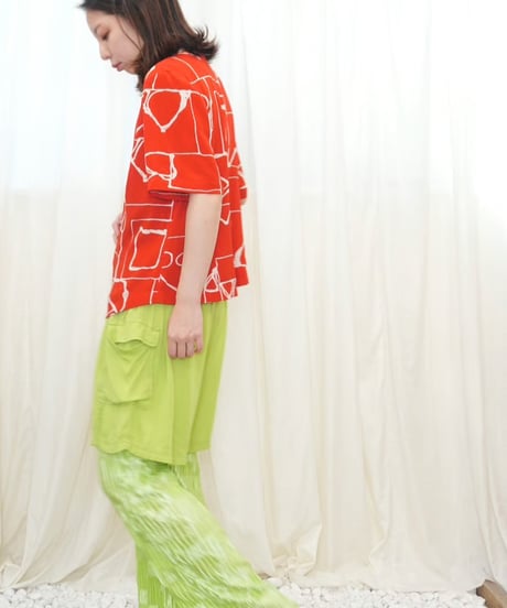 Graphic Line Red Shirt