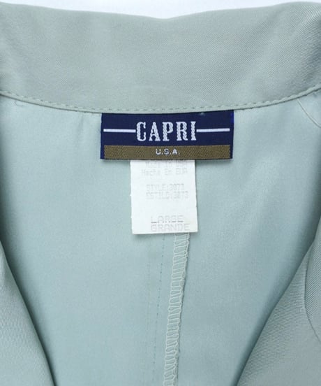 90s Short Sleeve Tailored Zip-Up Jacket Made in USA