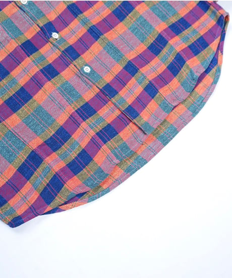 Multi-Color Check Flannel Shirt