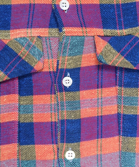 Multi-Color Check Flannel Shirt