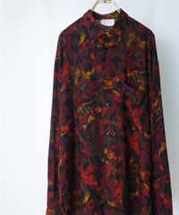Earth Tone Abstract Shirt