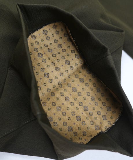 Two-Tuck Embroidered Slacks