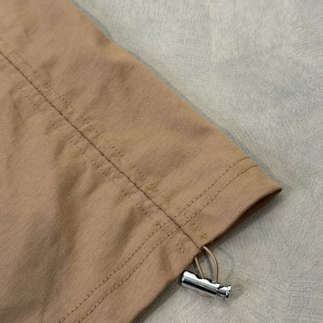 袖シャーリングデザインTシャツ