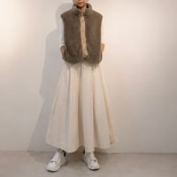 （7/28  13時オーダー締切)5MINDタフタフレアスカート