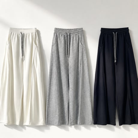 バレルレッグスウェットパンツ