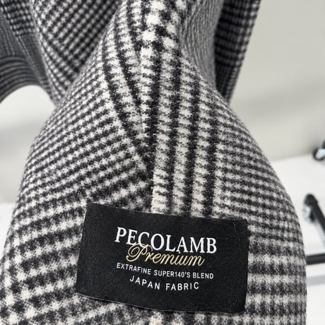 【9月14日13時オーダー〆切】  PECO LAMB Premium チェックコート