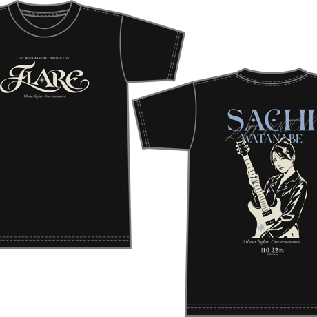 【会場受取】FLARE OSHI BANDSTYLE TS