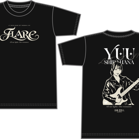 【会場受取】FLARE OSHI BANDSTYLE TS