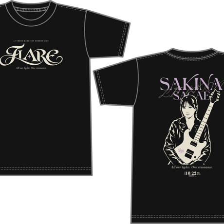 【会場受取】FLARE OSHI BANDSTYLE TS