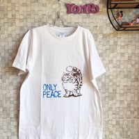 イシデ電×yonpo 反戦Tシャツ