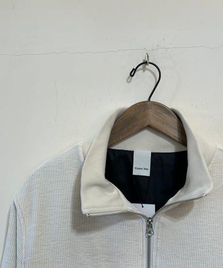 CasperJohn ドレープコーデュロイブルゾン 002