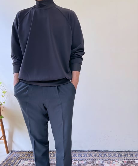 realwords ダブルニットモックネックプルオーバー 121