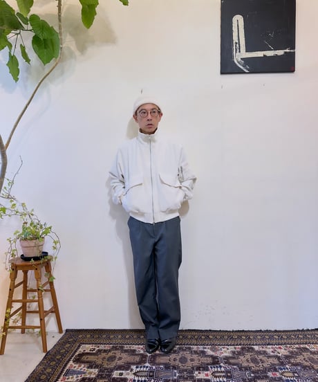 CasperJohn ドレープコーデュロイブルゾン 002
