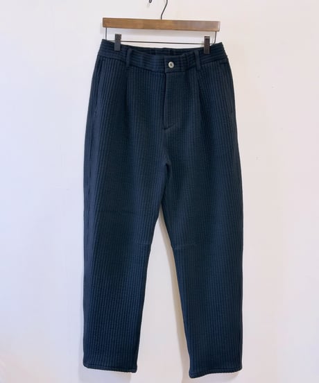 Audience コットンキルト1タックイージーパンツ 3695