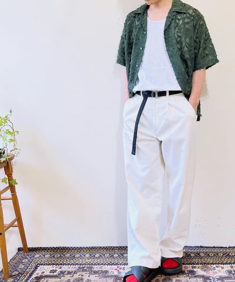 CasperJohn フリンジシアーシャツ　026