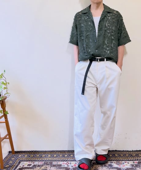 CasperJohn フリンジシアーシャツ　026
