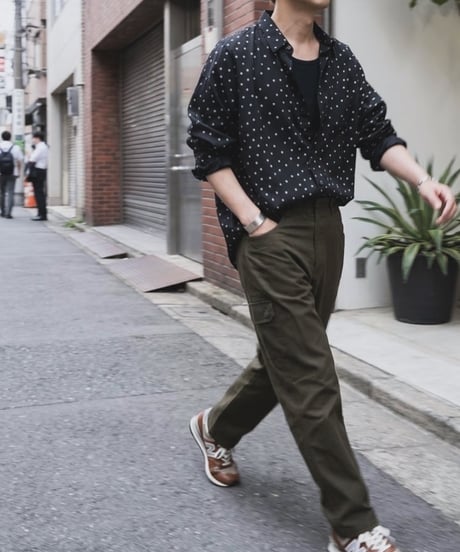 CasperJohn ランダムドットシャツ　006