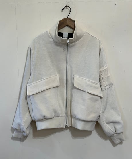 CasperJohn ドレープコーデュロイブルゾン 002