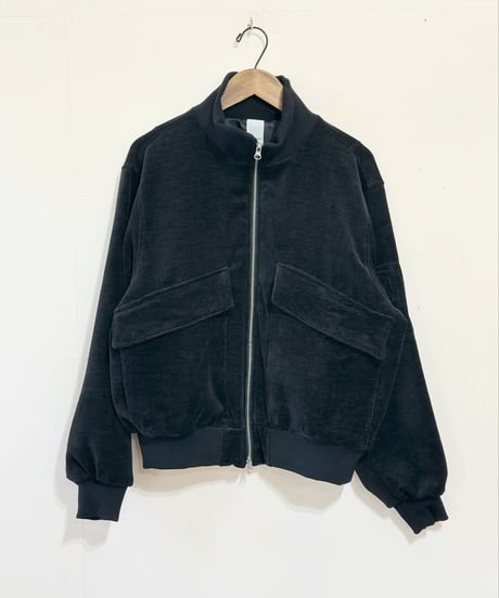 CasperJohn ドレープコーデュロイブルゾン 002