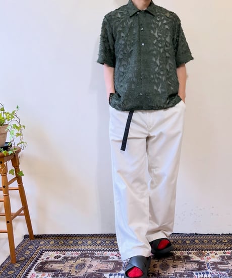 CasperJohn フリンジシアーシャツ　026