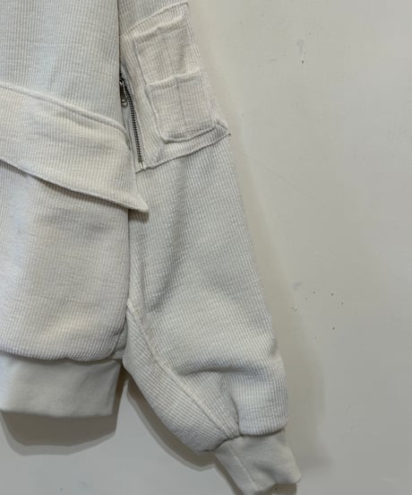 CasperJohn ドレープコーデュロイブルゾン 002