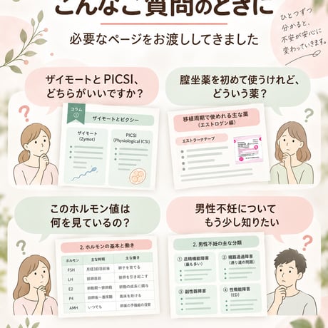セラピストのための不妊治療の教科書｜検査・薬・採卵・移植を一冊で【PDF・全47ページ】