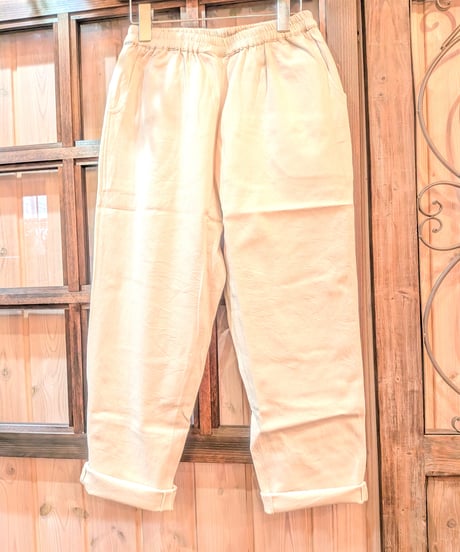 のびのびストレッチシンプルパンツ