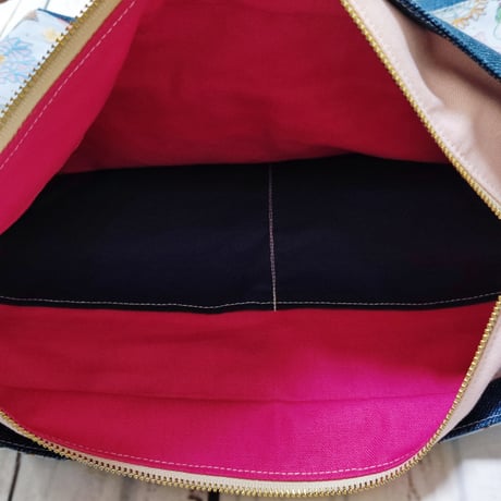 水筒が縦に入る！☆大きいバッグは持ちたくないけど荷物も入れたくて～☆スクエアバッグSS09Riconicレースフラワーにきゅんとして☆肩掛け・斜め掛け2way