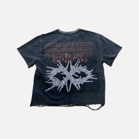 TELEPHONE TEE ：BLACK