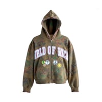 WORLD PEACE ZIP-UP