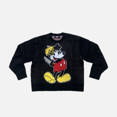 X DON'T KILL YOUR FRIENDS KIDS KNIT BLACK