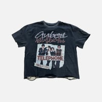 TELEPHONE TEE ：BLACK