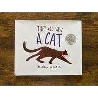 【バーゲンブック】[英語] They All Saw A Cat（ねこってこんなふう？）| Brendan Wenzel