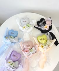 mini heart poppy　２個セット